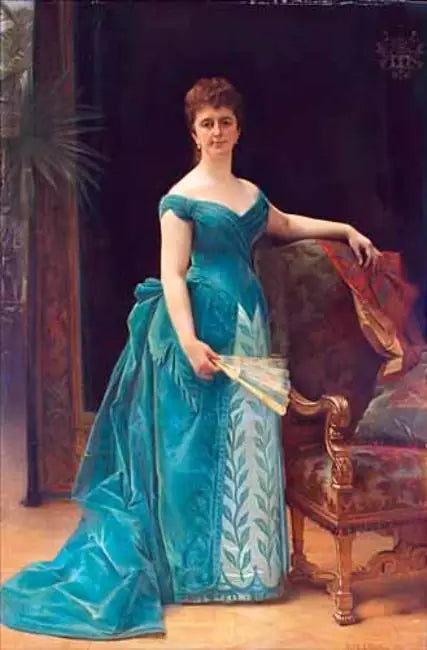 Retrato de Louise Catherine Antoinette Borski - Alexandre Cabanel