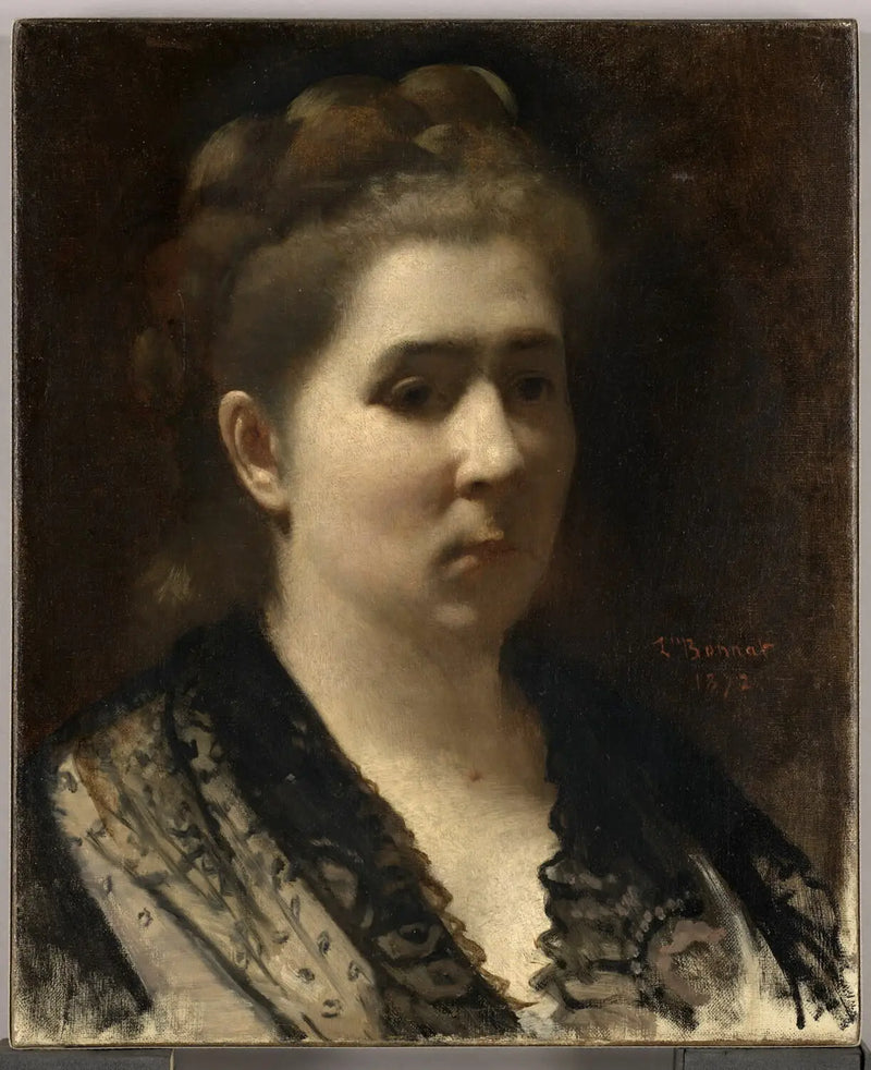 Retrato de Louise Lienhard. - Léon Bonnat