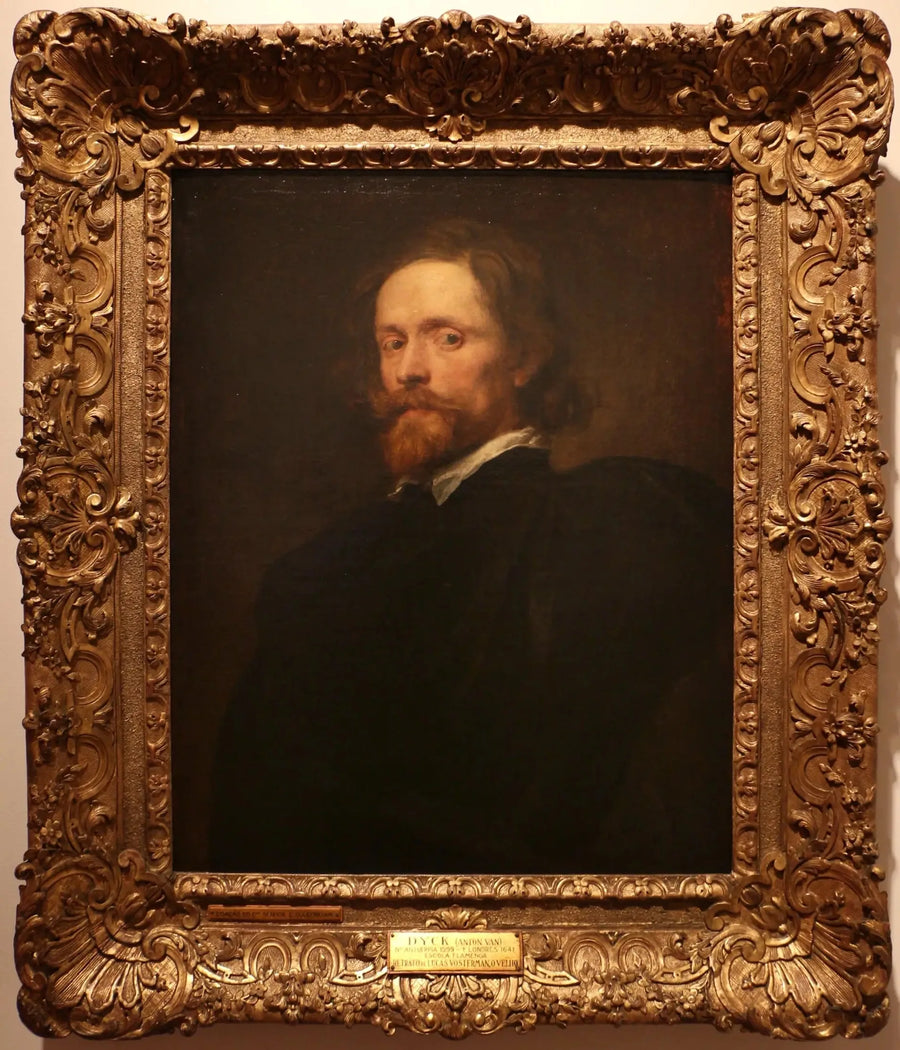 Retrato de Lucas Vorsterman - Antoine van Dyck