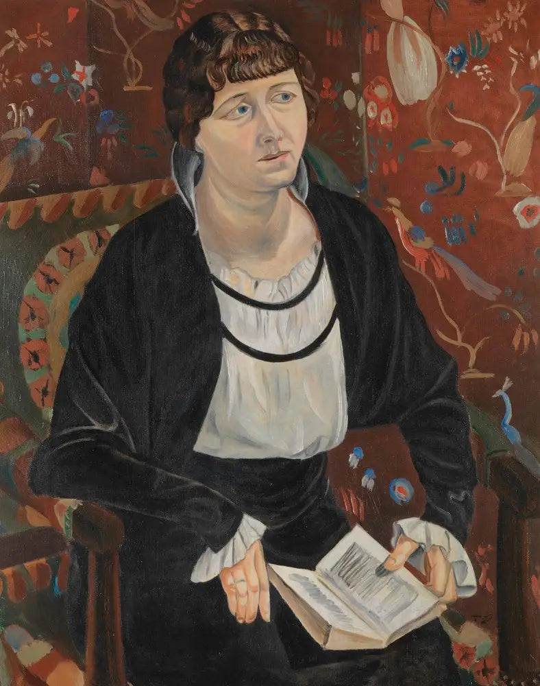 Retrato de Lucie Kahnweiler - André Derain
