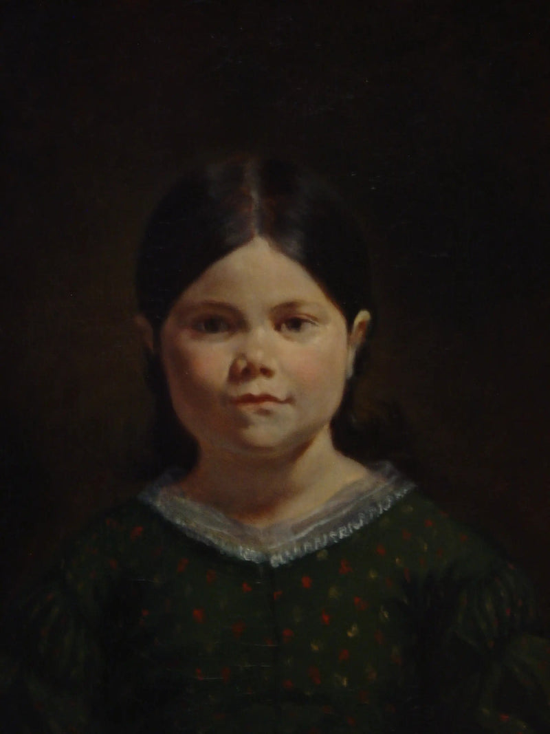 Retrato de Lucille Virginie Le Guillou - Eugène Delacroix