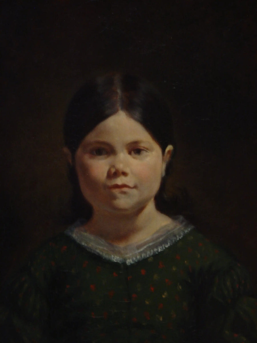 Retrato de Lucille Virginie Le Guillou - Eugène Delacroix
