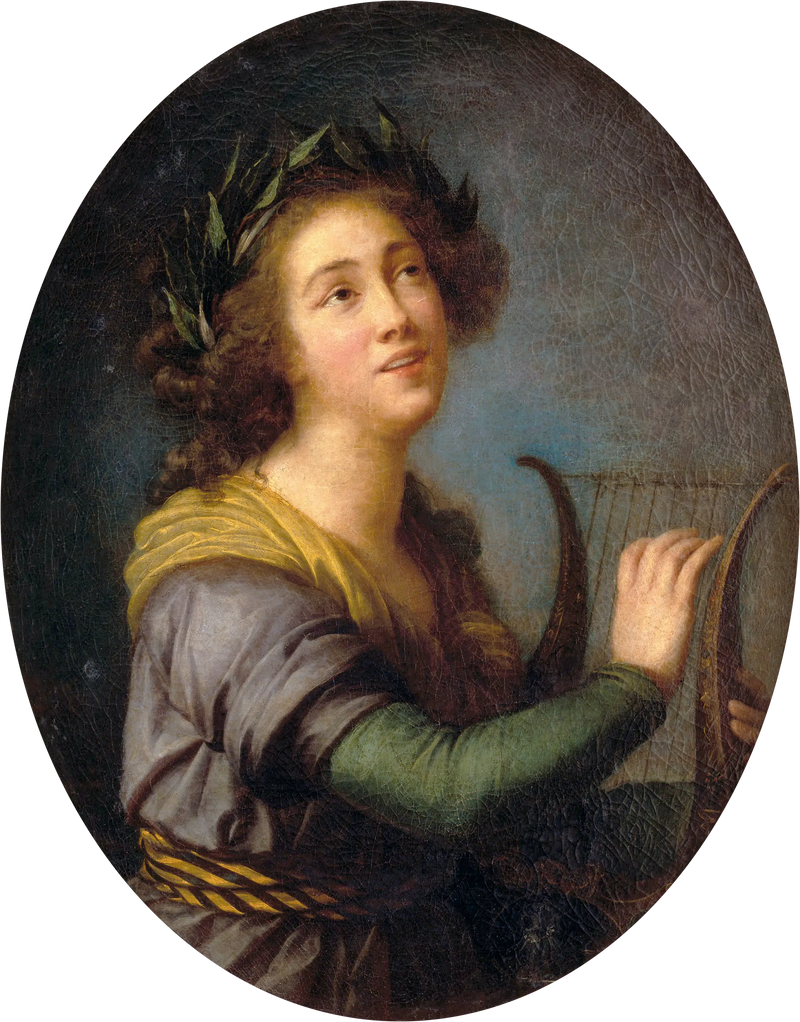 Retrato de Luísa Todi por Élisabeth Louise Vigée-Lebrun - Élisabeth Vigée Le Brun