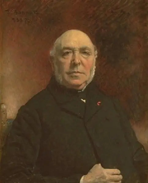 Retrato de Sr. Delarue, arquiteto - Léon Bonnat