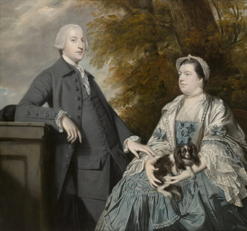 Retrato de Sr. e Sra. Godfrey Wentworth - Joshua Reynolds
