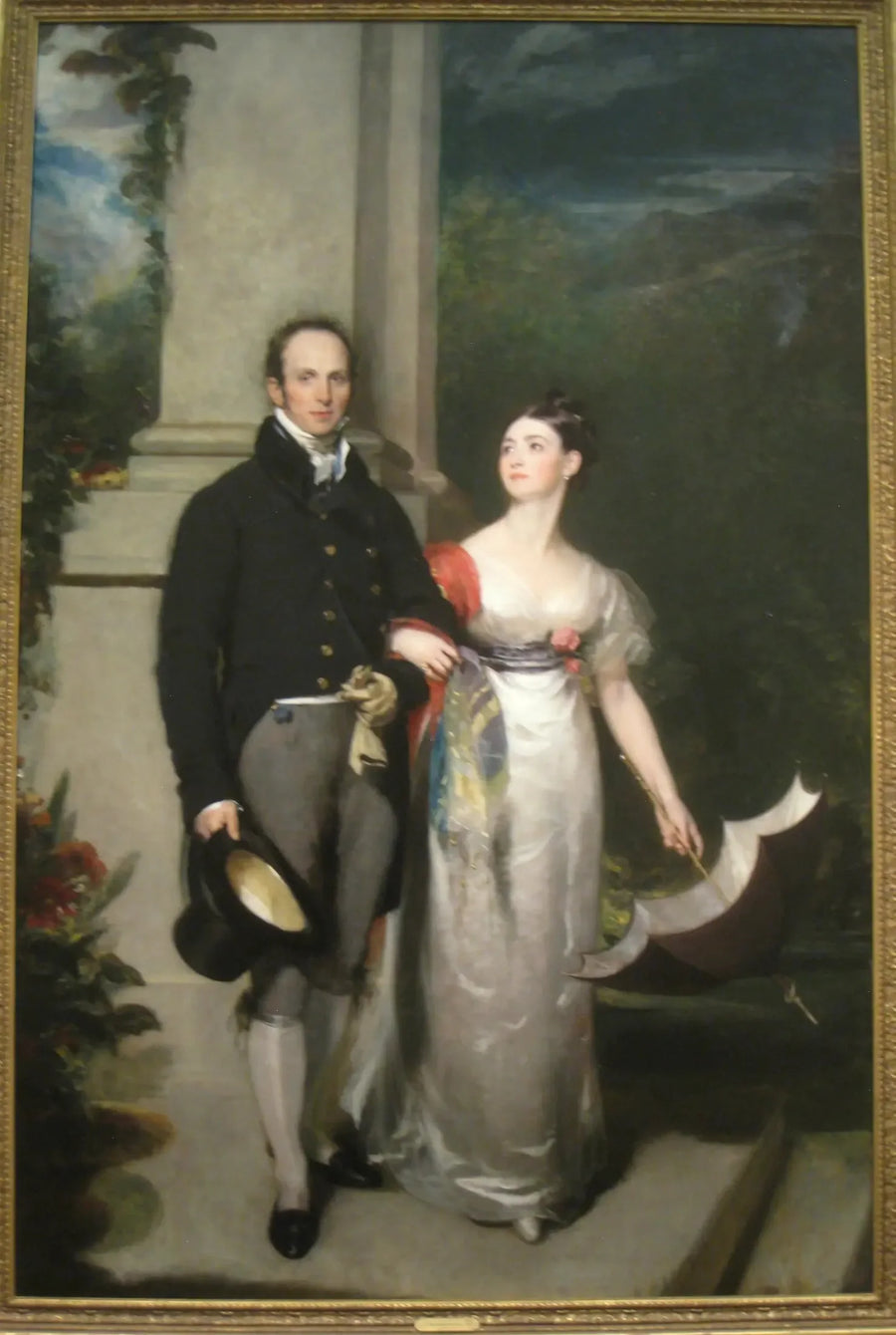 Retrato de Sr. e Sra. James Dunlop - Thomas Lawrence