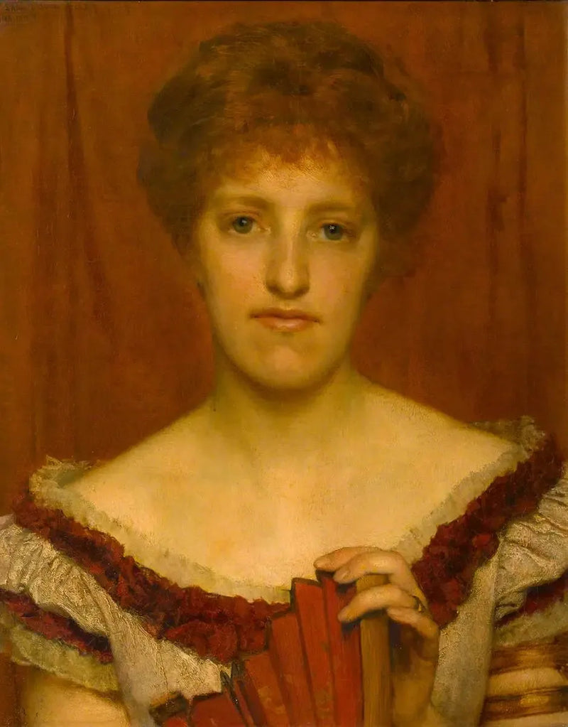 Retrato da minha esposa - Lawrence Alma-Tadema