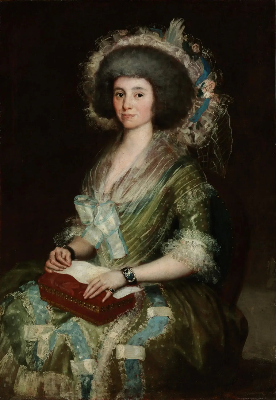 Retrato de Madame Ceán Bermudez - Francisco de Goya