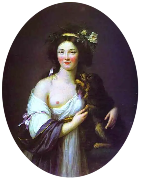 Retrato de Madame d'Aguesseau - Élisabeth Vigée Le Brun