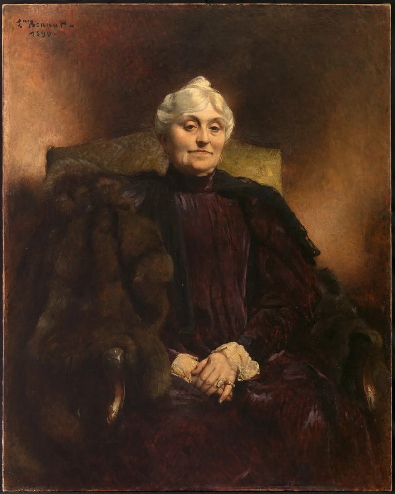 Retrato da Senhora Dubernet - Léon Bonnat