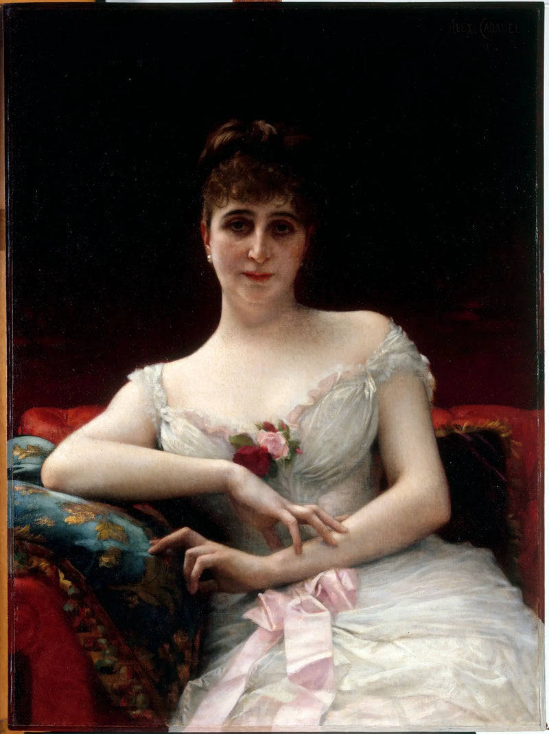 Retrato de Madame Edouard Hervé - Alexandre Cabanel