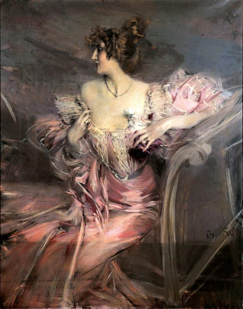 Retrato de Madame de Florian - Giovanni Boldini