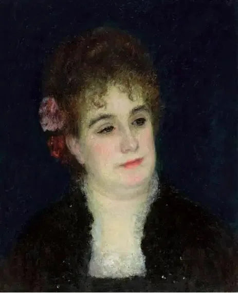 Retrato de Madame Georges Charpentier - Pierre-Auguste Renoir