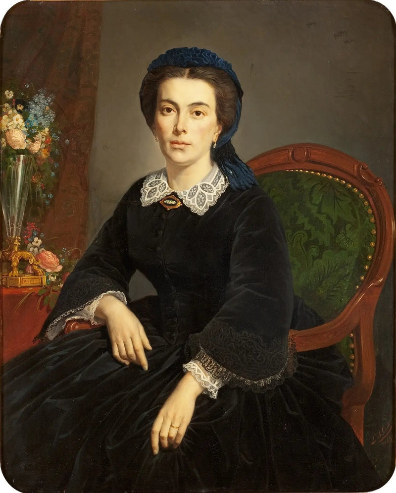 Retrato da Senhora Gervais - Pierre Auguste Cot