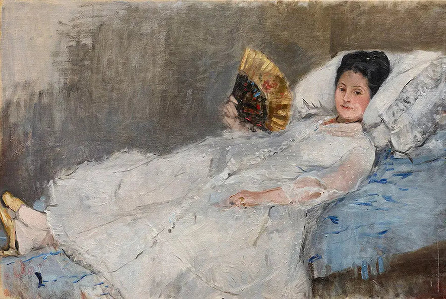 Retrato de Madame Hubbard - Berthe Morisot