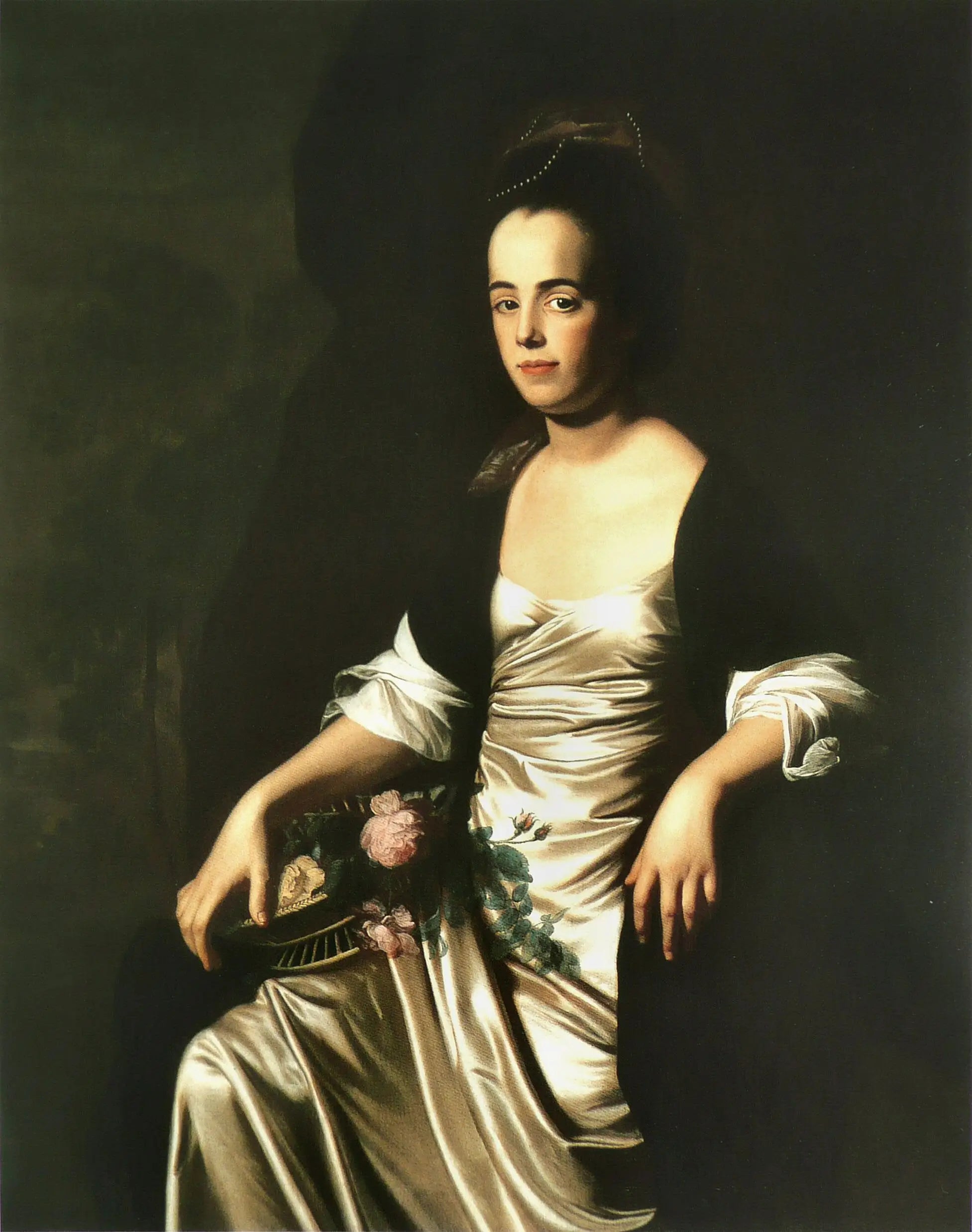Portrait de Madame John Stevens (Judith Sargent, puis Madame John Murray) - John Singleton Copley image 1 copie de tableau peinte à la main