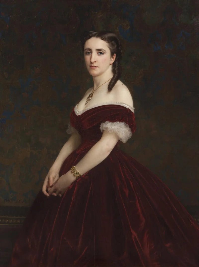 Retrato da Senhora Viscondessa de Chabrol - Bouguereau