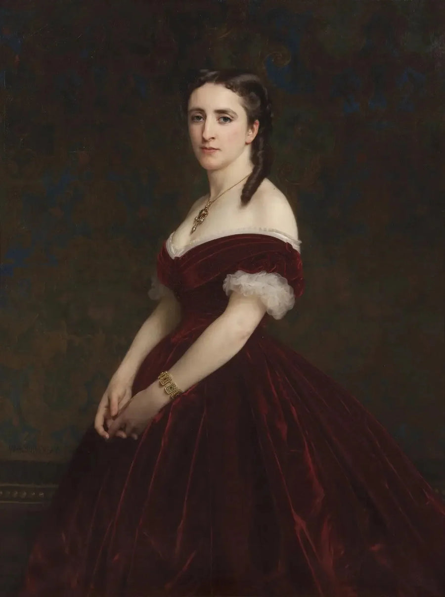 Retrato da Senhora Viscondessa de Chabrol - Bouguereau