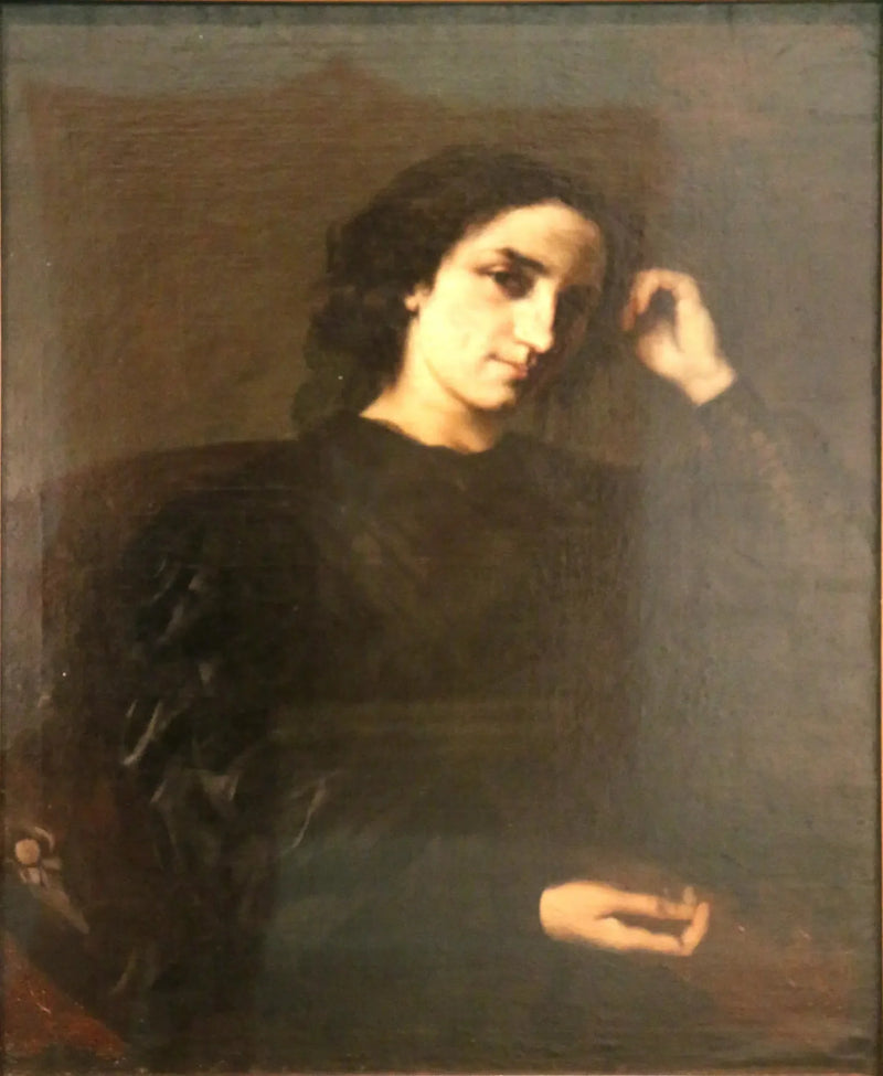 Retrato de Madame Léon Fontaine - Gustave Courbet