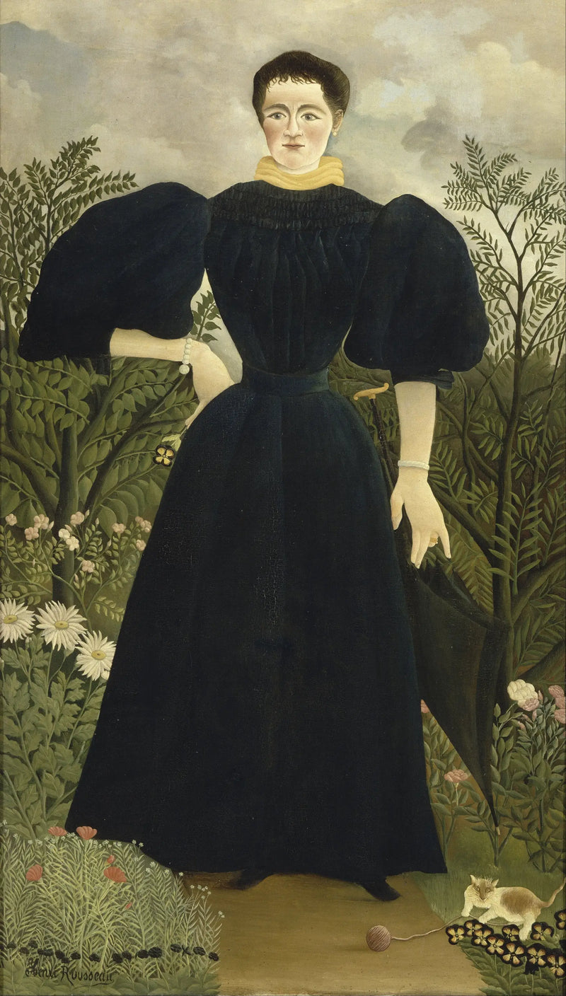 Retrato da Senhora M. - Henri Rousseau