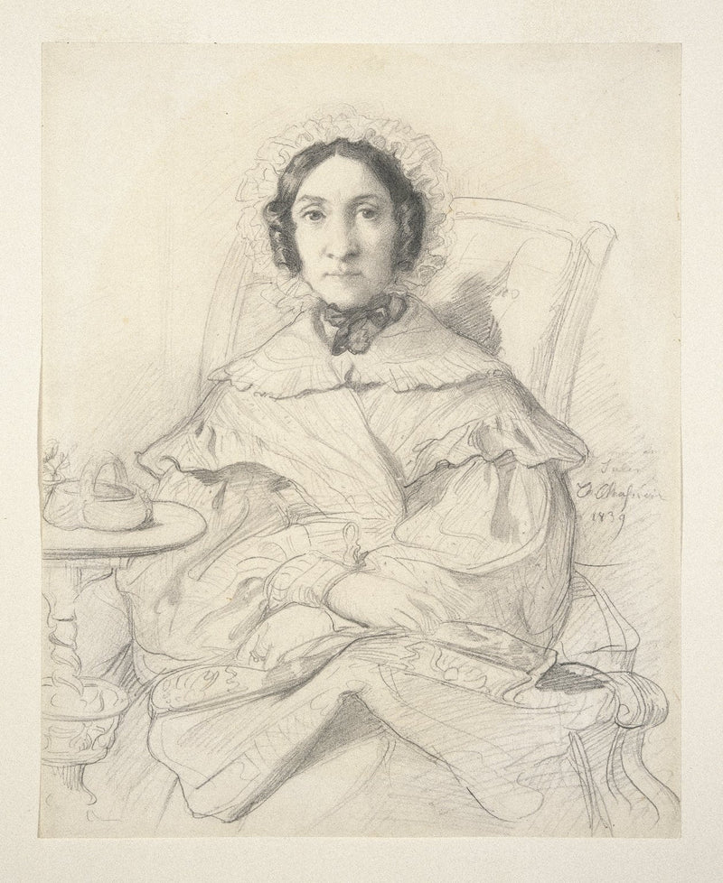 Retrato de Madame Monnerot - Théodore Chassériau