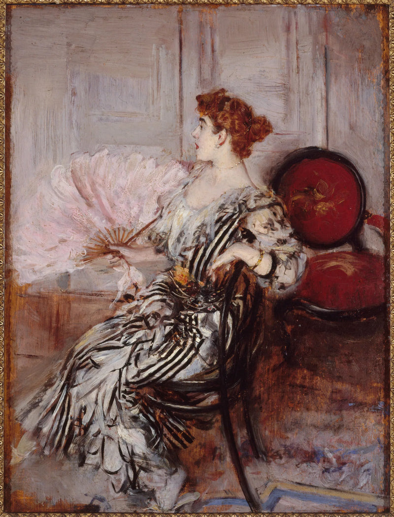 Retrato de Madame Torri, bailarina na Ópera - Giovanni Boldini