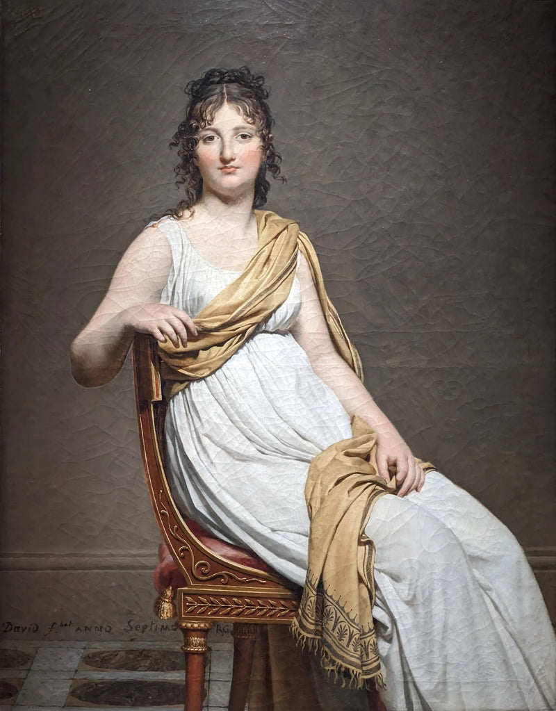 Retrato de Madame de Verninac - Jacques-Louis David