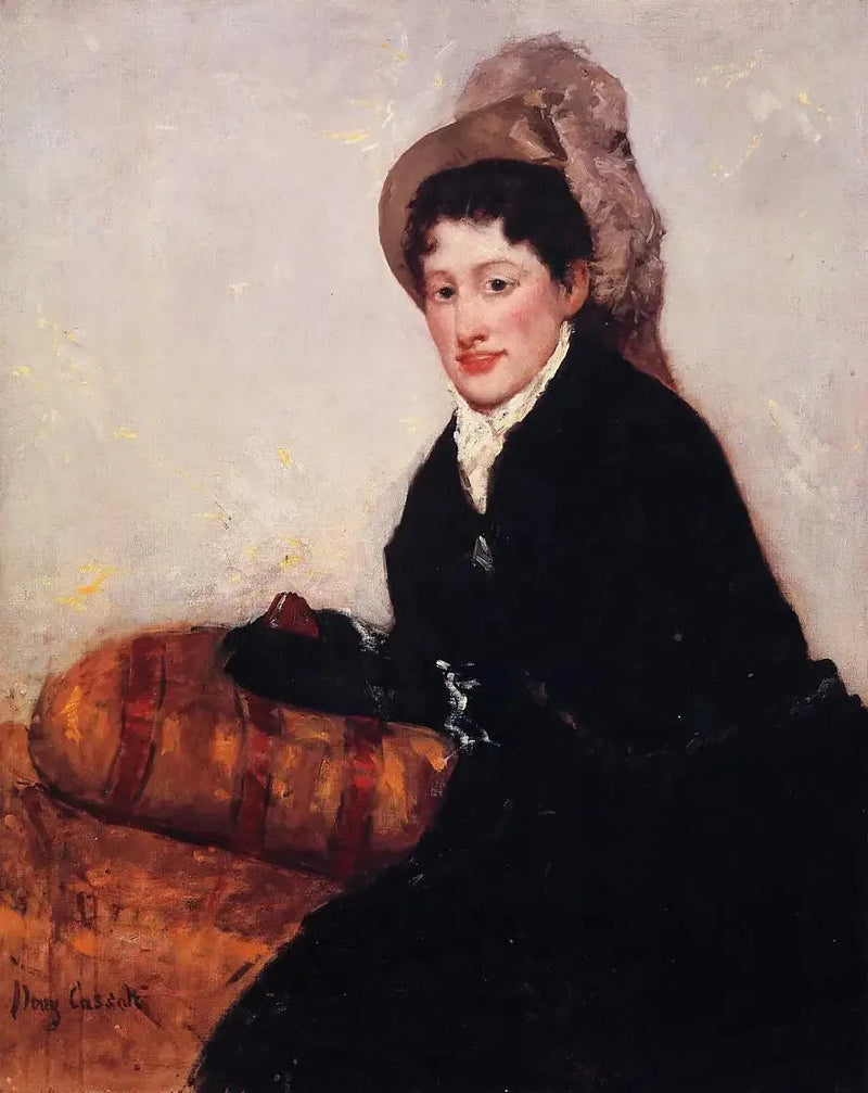 Retrato de Madame X vestida para a manhã - Mary Cassatt