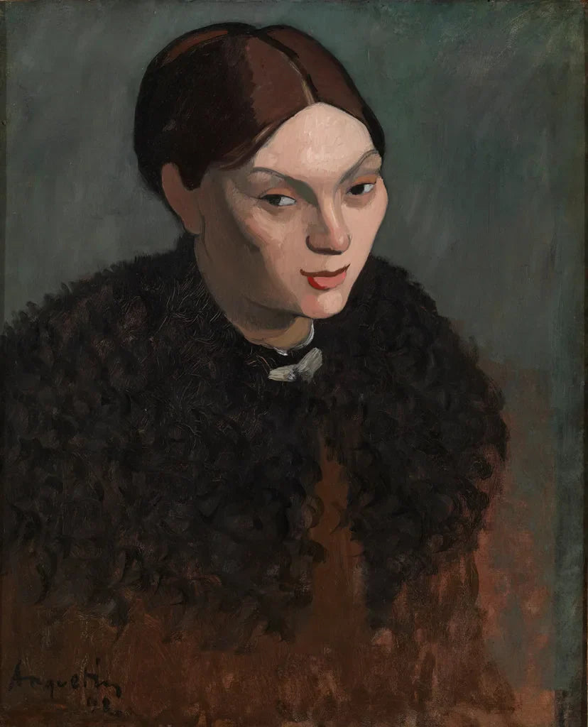 Portrait de Madeleine Bernard - Louis Anquetin image 1 reproduction artisanale de tableau