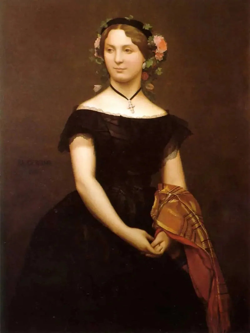 Retrato da senhorita Durand - Jean-Léon Gérôme