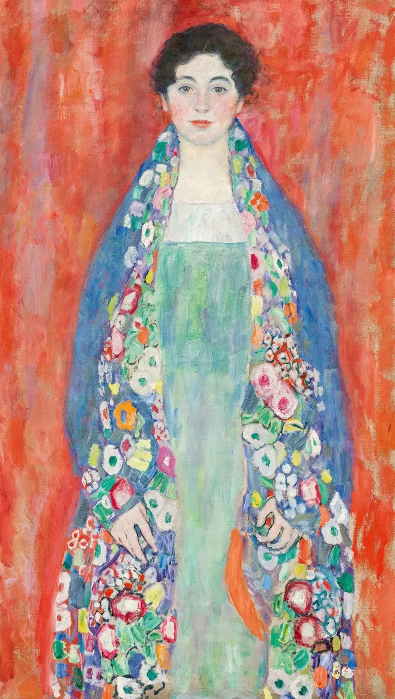 Retrato de Mademoiselle Lieser - Gustav Klimt