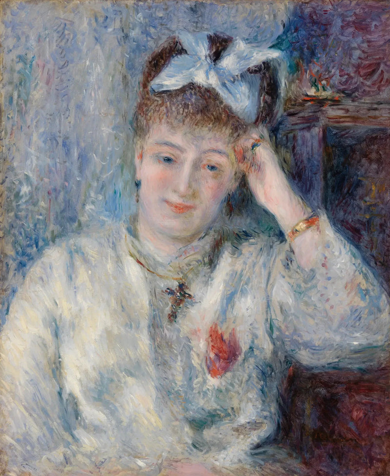 Retrato de Mademoiselle Marie Murer (Retrato de Mademoiselle Marie Murer) - Pierre-Auguste Renoir