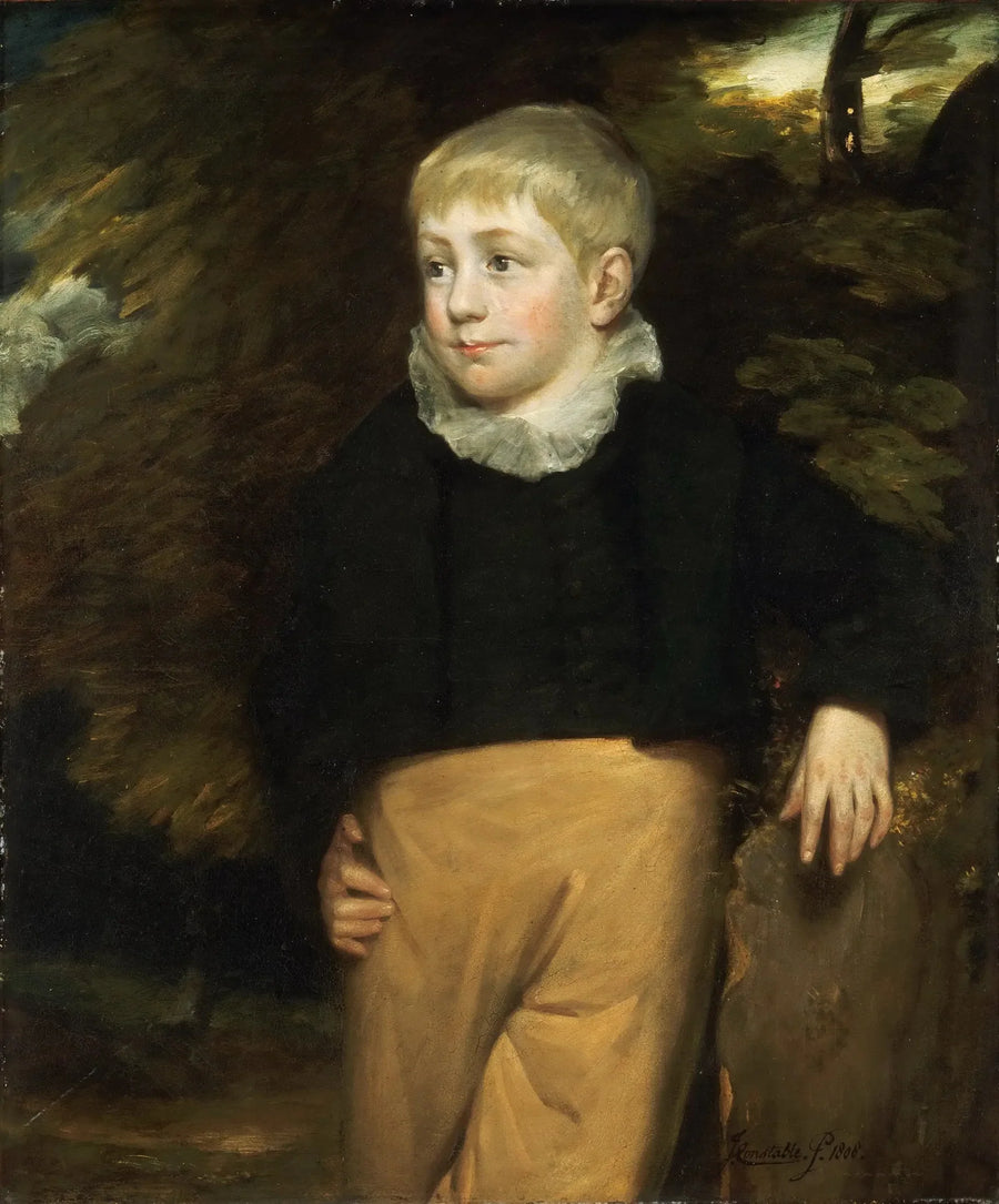 Retrato do Mestre Crosby - John Constable