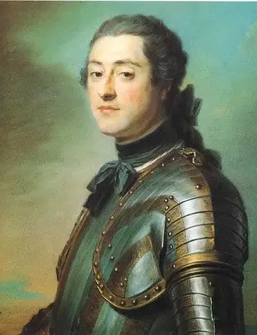 Retrato de Marc-René, marquês de Voyer d'Argenson (1722-1782) - Maurice-Quentin de La Tour