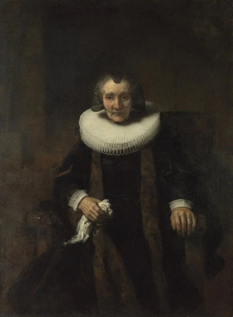 Retrato de Margaretha de Geer - Rembrandt