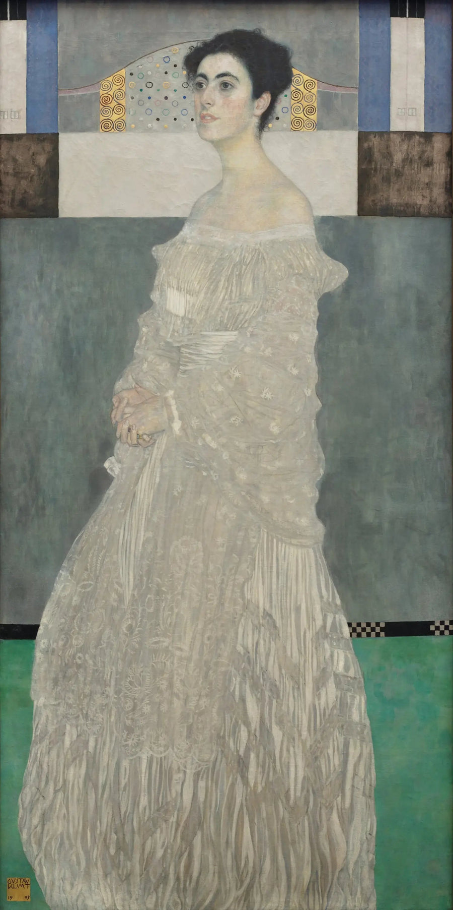 Retrato de Margarethe Stonborough-Wittgenstein - Gustav Klimt