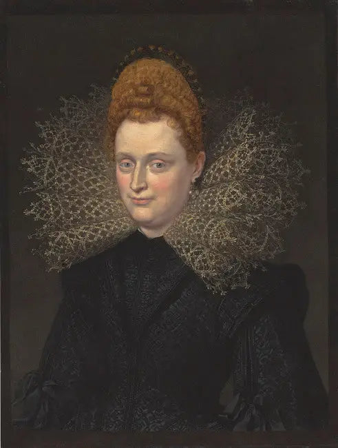 Retrato de Margherita Gonzaga d'Este - Peter Paul Rubens