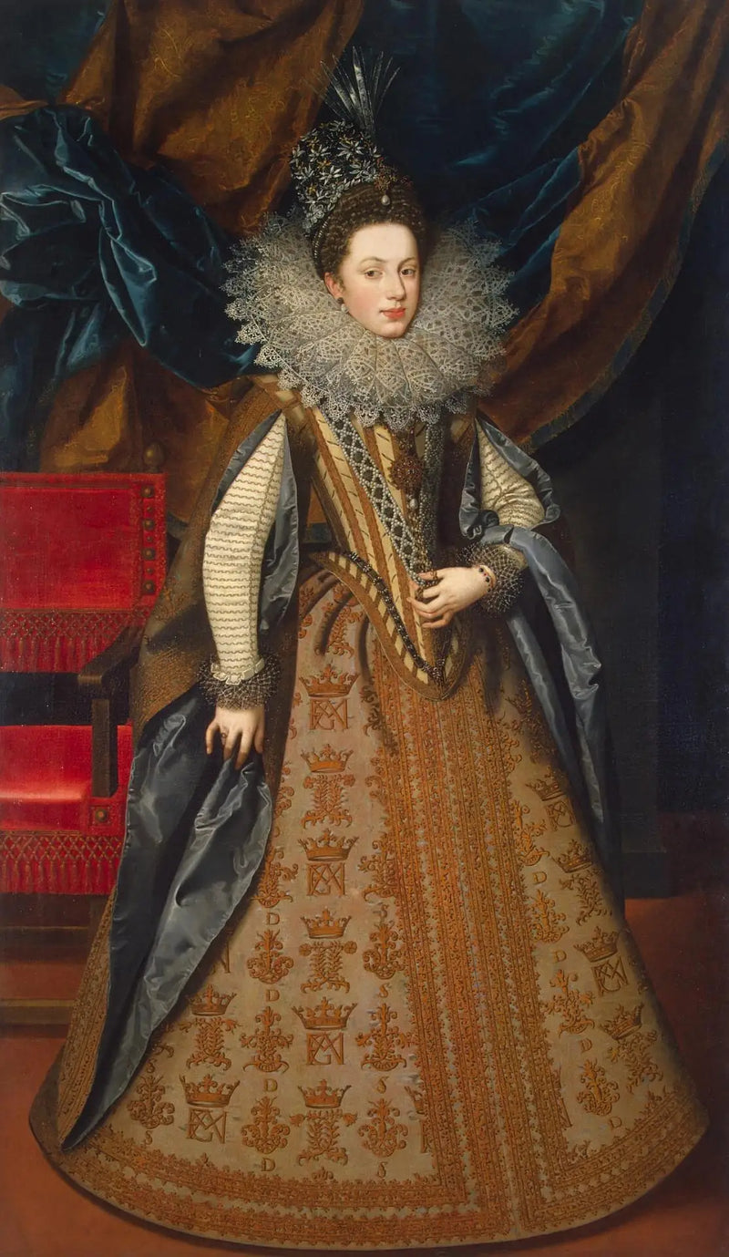Retrato de Margarida de Saboia, duquesa de Mântua - Frans Pourbus, o Jovem
