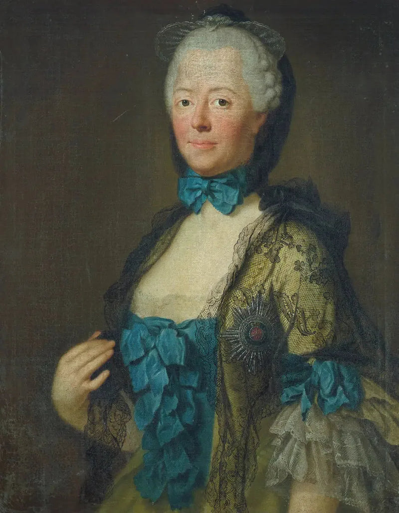 Retrato de Maria Antônia Walpurgis da Baviera (1724-1780) - Anton Graff