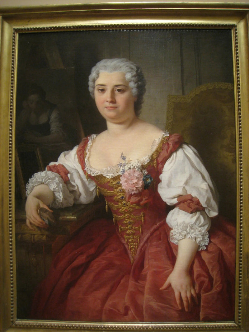 Retrato de Maria Felice Tibaldi - Pierre Subleyras