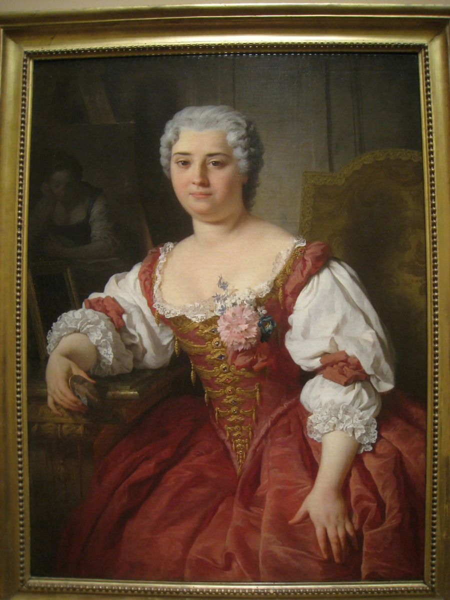 Retrato de Maria Felice Tibaldi - Pierre Subleyras