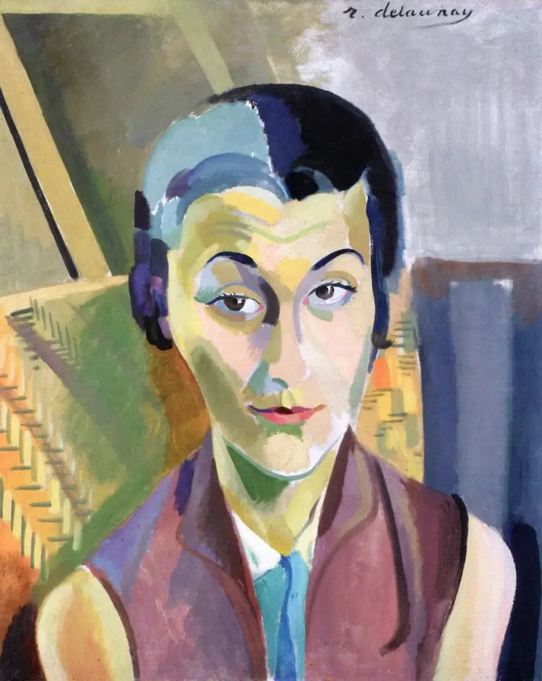 Retrato de Maria Lani - Robert Delaunay
