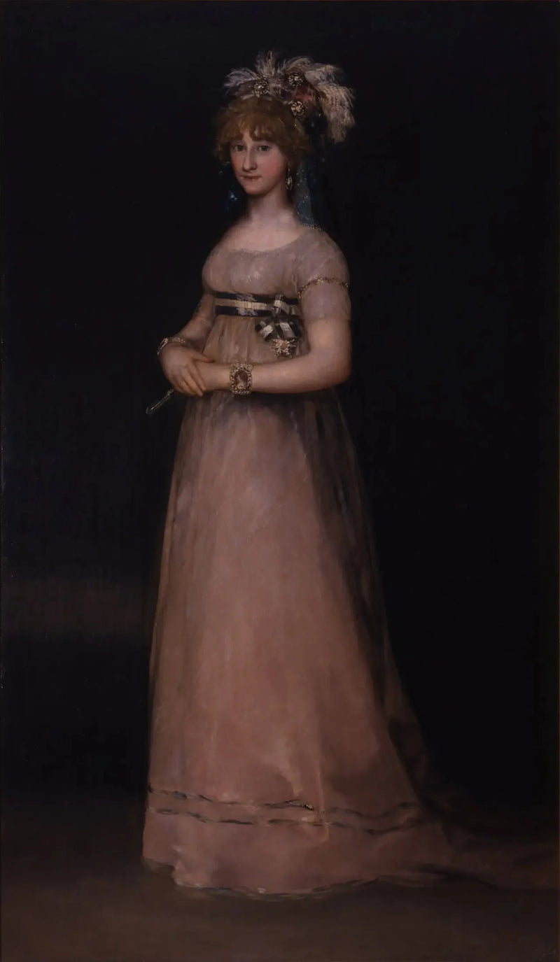 Retrato de María Luisa de Borbón y Vallabriga - Francisco de Goya
