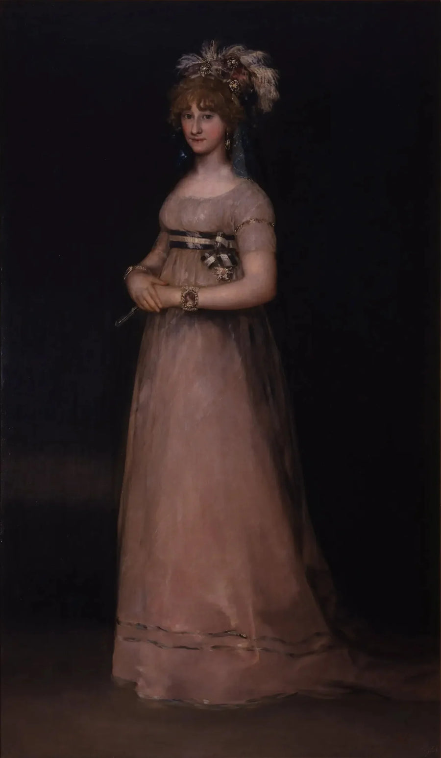 Retrato de María Luisa de Borbón y Vallabriga - Francisco de Goya
