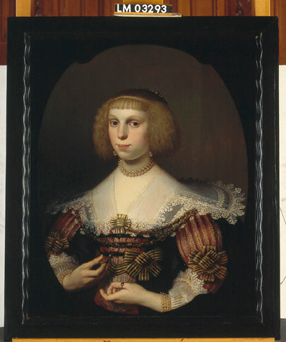 Retrato de Maria Strick (1618-1656) - Gerrit van Honthorst