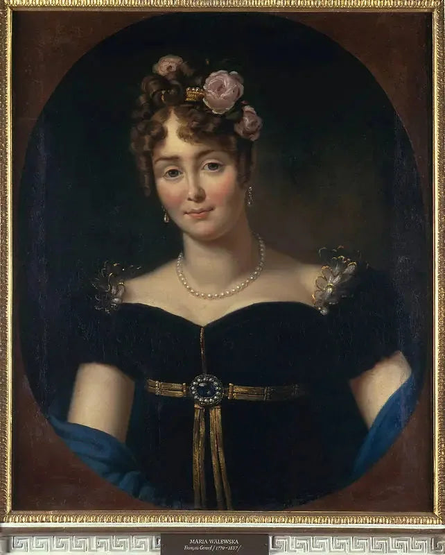 Retrato de Maria Walewska (1786-1817) - François Gérard