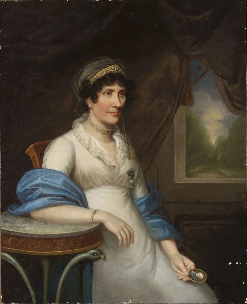 Retrato de Marianna Dembińska née Moszyńska. - Joseph Karl Stieler