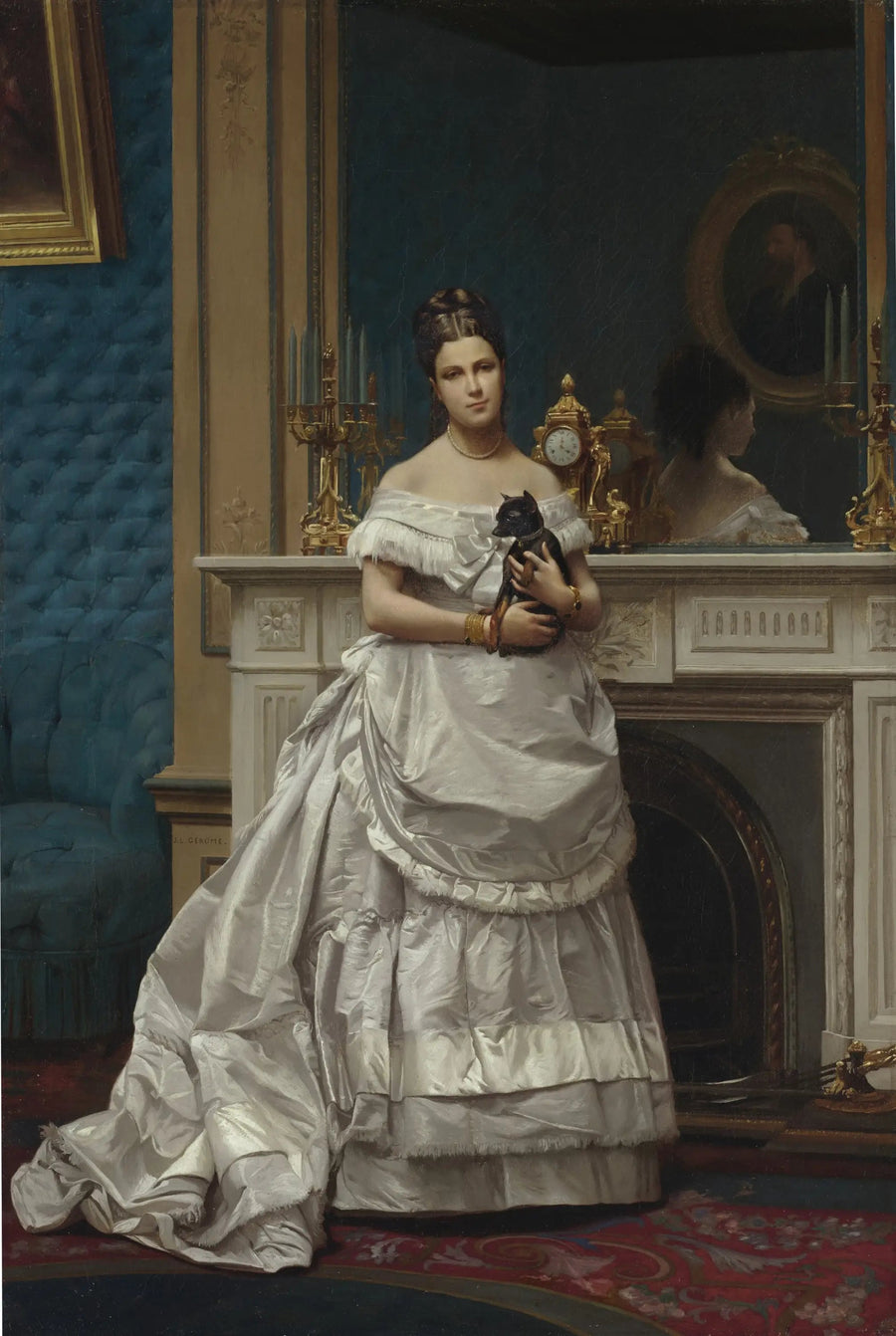 Retrato de Marie Gérôme - Jean-Léon Gérôme