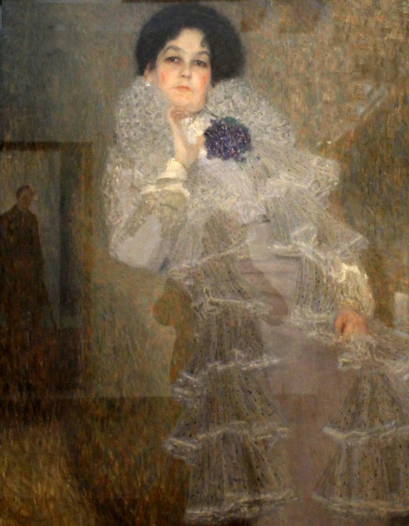 Retrato de Marie Henneberg - Gustav Klimt