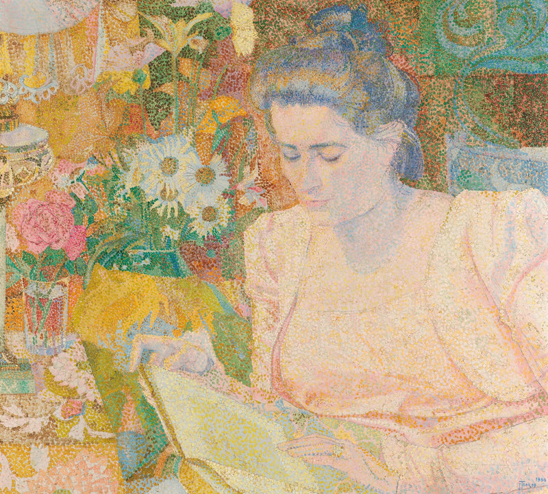 Retrato de Marie Jeanette de Lange - Jan Toorop